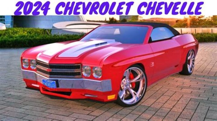 2024 Chevelle SS: A Legend Reimagined for the Modern Era